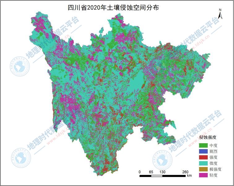 西南地区2020年1:10万土壤侵蚀数据